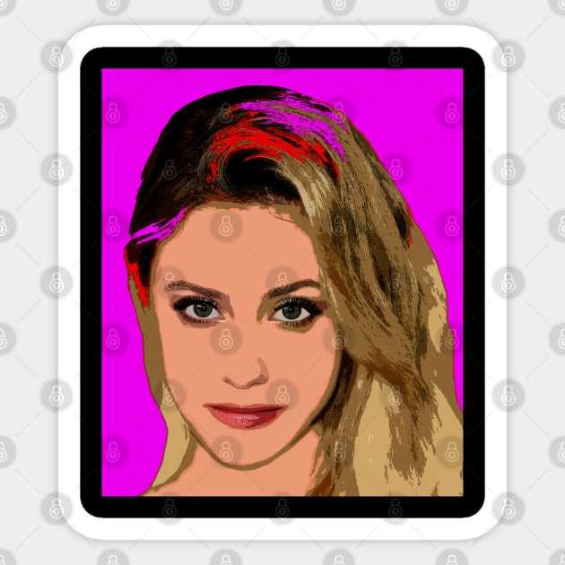 lili reinhart Sticker by oryan80